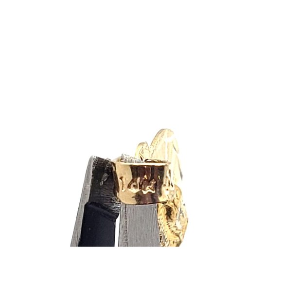 14k REAL GOLD Oval Guadalupe Scapular Pendant - Picture 6 of 6